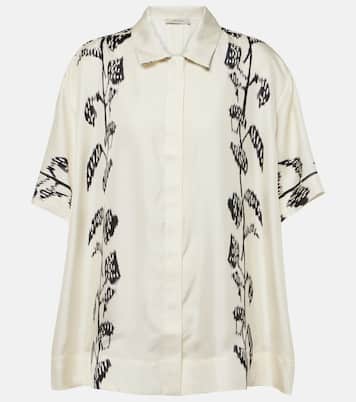 Hemd Montauk aus Seiden-Twill | Asceno