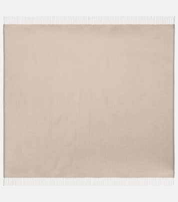 Fringed cashmere throw  | Brunello Cucinelli