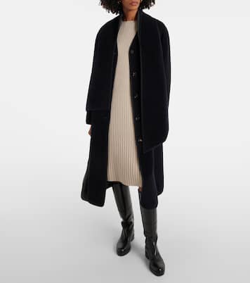 Vestido midi Cervatto de cachemir | Loro Piana