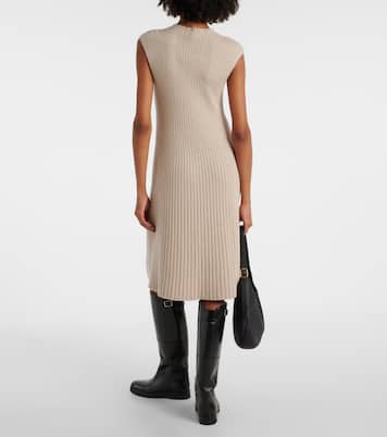 Vestido midi Cervatto de cachemir | Loro Piana
