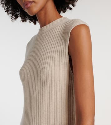 Vestido midi Cervatto de cachemir | Loro Piana