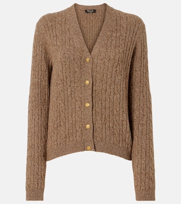 Cable-knit cashmere cardigan | Loro Piana
