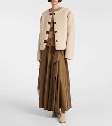 Cable-knit cashmere cardigan | Loro Piana