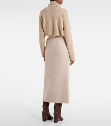 Zuppa wool and cashmere wrap skirt | Max Mara