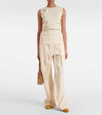 Ballerines Tee en daim | Proenza Schouler