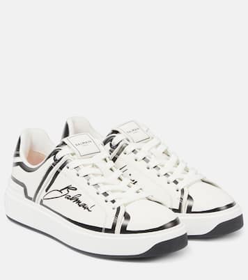 Baskets B-Court en cuir à logo | Balmain