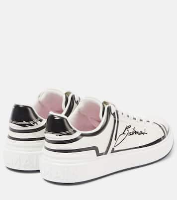 Baskets B-Court en cuir à logo | Balmain