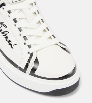 Baskets B-Court en cuir à logo | Balmain