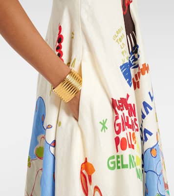 X Nadia Hernandez Maxikleid aus Leinen | Alémais
