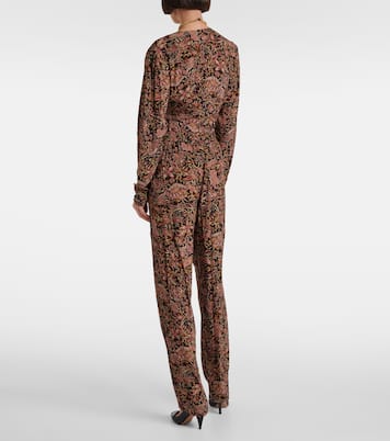 Pantaloni regular Zahera con stampa | Marant Etoile