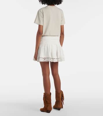 Falda midi Violanaga de lino y algodón | Marant Etoile
