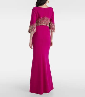 Robe longue Electra à ornements | Jenny Packham