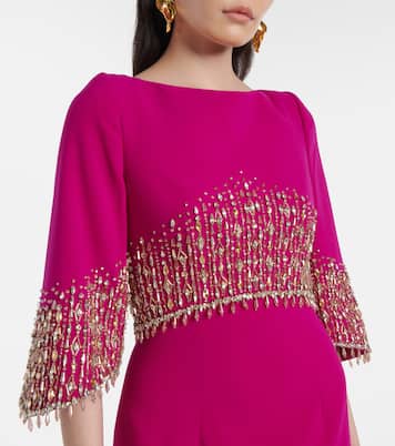 Robe longue Electra à ornements | Jenny Packham