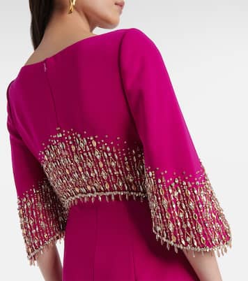 Robe longue Electra à ornements | Jenny Packham