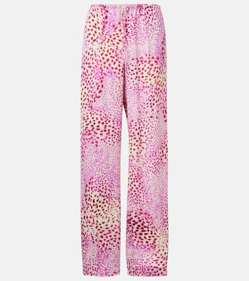 Pantaloni a gamba larga in jacquard | Dries Van Noten