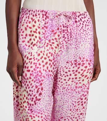 Pantaloni a gamba larga in jacquard | Dries Van Noten