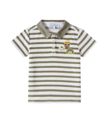 Polo in misto cotone a righe | Tartine et Chocolat