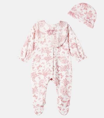 Baby Set aus Strampler, Mütze und Lätzchen | Tartine et Chocolat