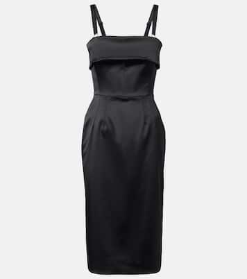 Vestido midi de satén | Dolce&Gabbana