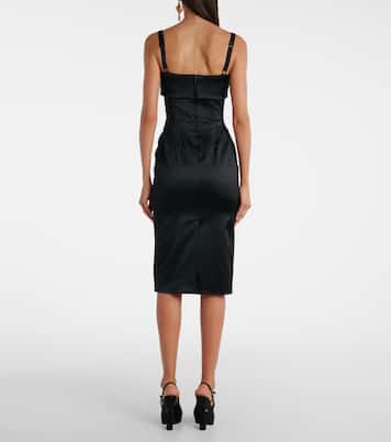Vestido midi de satén | Dolce&Gabbana