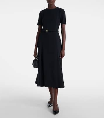 Double G belted midi dress | Gucci