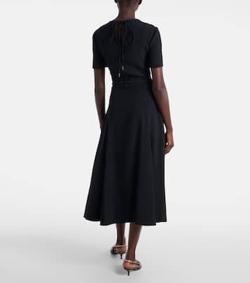 Double G belted midi dress | Gucci