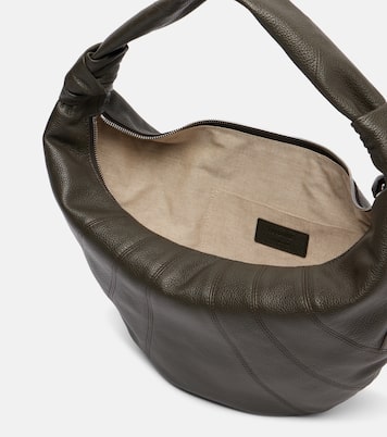 Fortune Croissant leather shoulder bag | Lemaire