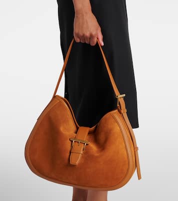 Sac T-Bar Medium en daim | McQueen