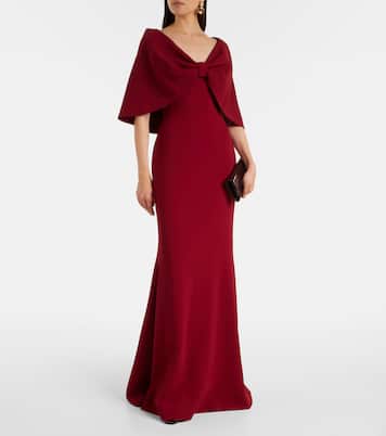 Caped cady gown | Elie Saab