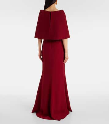 Caped cady gown | Elie Saab