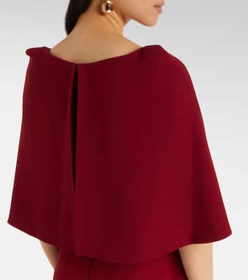 Caped cady gown | Elie Saab