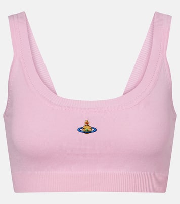 Bea cotton and cashmere bra top | Vivienne Westwood