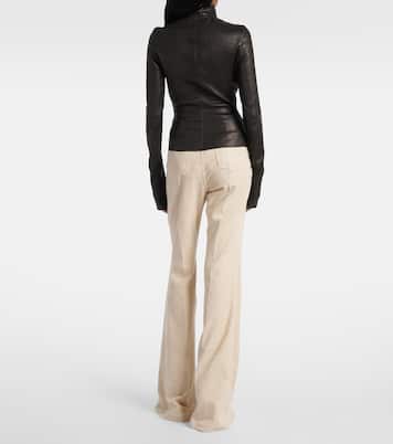 Veste Gary en cuir | Rick Owens