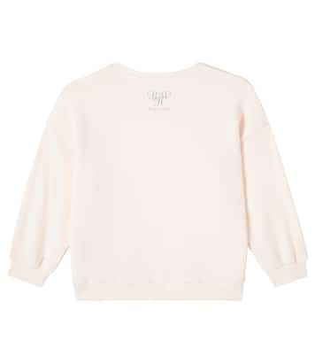 Printed cotton jersey sweatshirt | Konges Sløjd