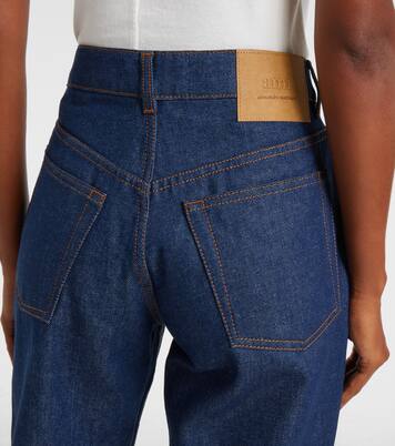 Mid-rise straight jeans | Ami Paris
