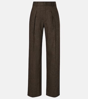 Lisetta chalk stripe wide-leg suit pants | Isabel Marant