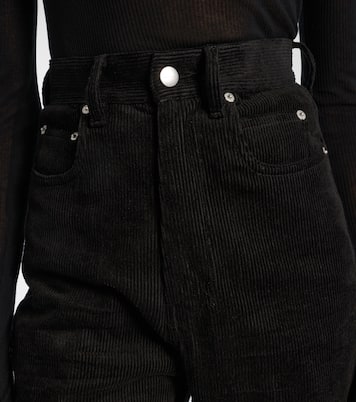 Bolan cotton and linen corduroy flared pants | Rick Owens