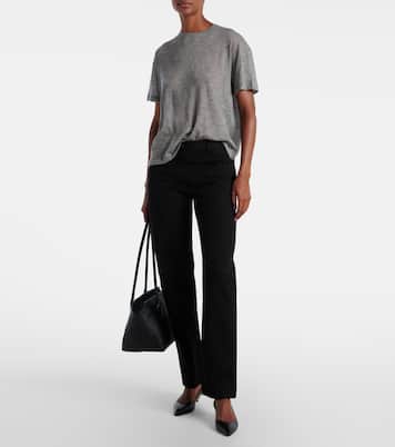Lila knitted cashmere top | The Row
