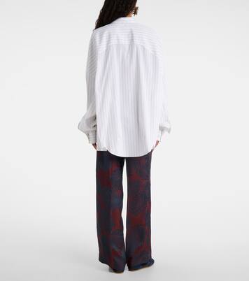 Oversize-Hemd aus Baumwollpopeline | Dries Van Noten