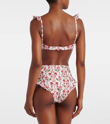 Jengibre floral bikini bottoms | Agua by Agua Bendita