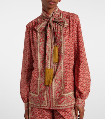Printed cotton top | Valentino