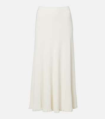 White Label Stina罗纹针织中长半身裙 | Proenza Schouler