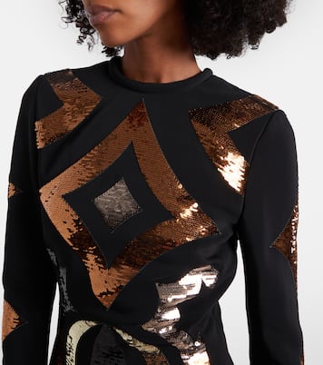 Robe mit Pailletten | Pucci