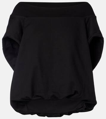 Cocoon cotton jersey sweatshirt | Dries Van Noten