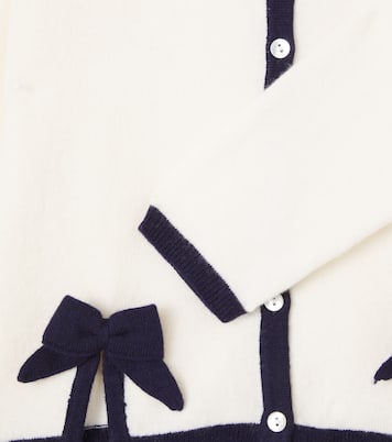 Alette bow-detail wool cardigan | Konges Sløjd