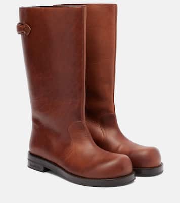 Beshay leather mid-calf boots | Acne Studios