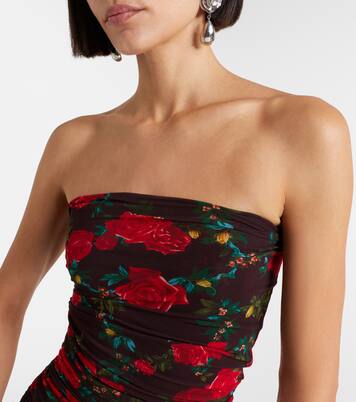 Floral ruched gown | Magda Butrym