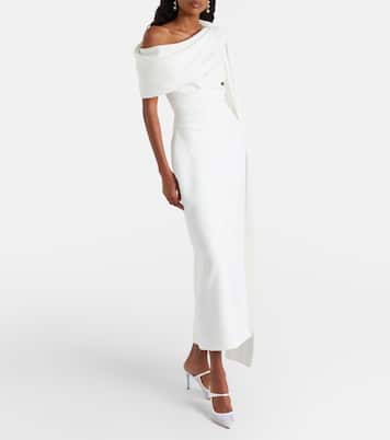 Voile 75 satin-trimmed tulle mules | Aquazzura