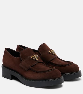 Mocasines Chocolate de ante | Prada