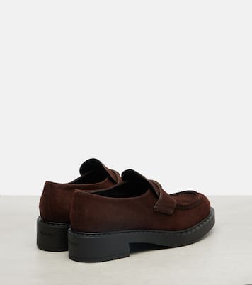 Mocasines Chocolate de ante | Prada